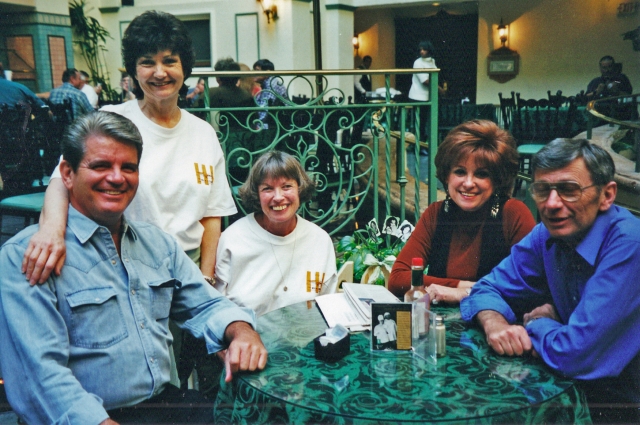 Im not certain of all of the names, but I think - from L to R - they are Keith Webb, Nancy Mathews, Karen Sake, Jeri Newman and ??