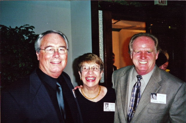 2000 Reunion - L to R - Denny Skirvin, Ann Krappe and Everett Nelms